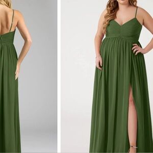 Elegant Green Bridesmaids Dress